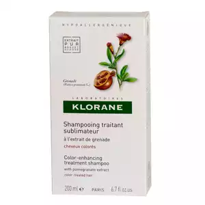 Klorane Шампунь - сублиматор с экстрактом Граната для окрашенных волос 200 мл