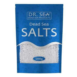 Dr.Sea Соль Мертвого моря пакет 500 г соль для ванны dr sea соль мертвого моря натуральная чистая