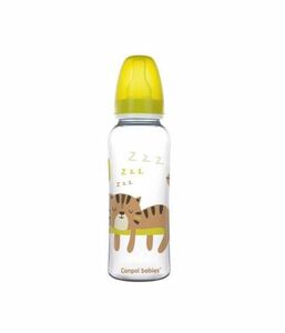 цена Canpol Babies Африка бутылочка с узким горлышком желтая 250 мл 12+