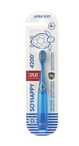 цена Splat Junior Ultra 4200 Щетка зубная для детей с ионами серебра мягкая