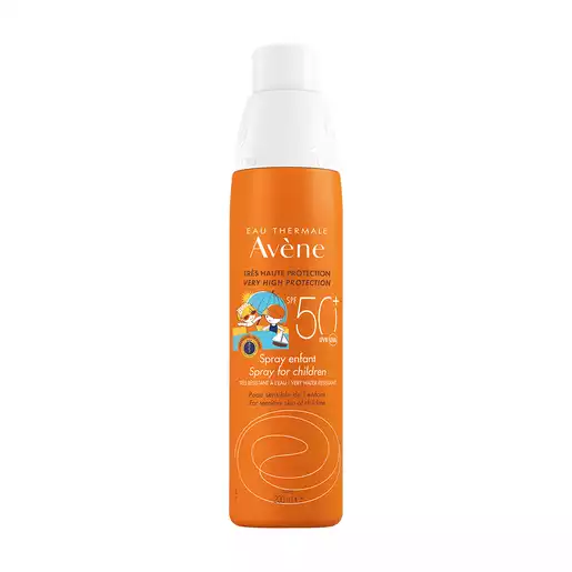 Avene Спрей солнцезащитный SPF50+ для детей для чувствительной кожи 200 мл