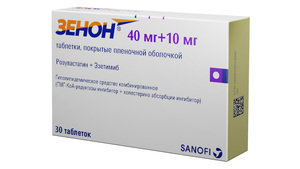 Зенон Таблетки 40 мг + 10 мг 30 шт зенон таблетки 20 мг 10 мг 30 шт