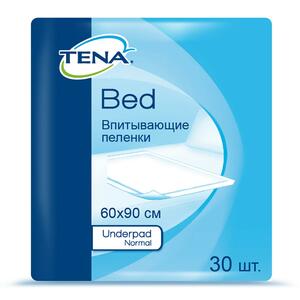 цена TENA Bed Underpad Normal Простыни впитывающие 60 х 90 см 30 шт