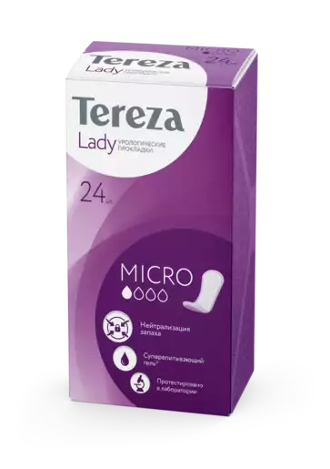 Tereza Lady Прокладки урологические Micro 24 шт