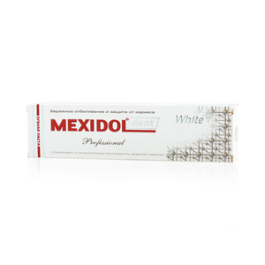 Mexidol dent Profesional White Паста зубная 100 г mexidol dent professional ополаскиватель для полости рта 250 мл
