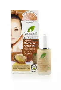 Dr. Organic масло для лица антивозрастное "Марокканская аргана", 30 мл