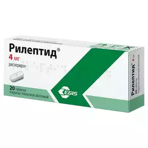 Рилептид таблетки 4 мг 20 шт