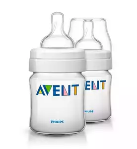 Avent Classic+ Бутылочка для кормления с соской 125 мл 2 шт