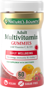 Nature's Bounty Мультивитамины для взрослых Пастилки жевательные - гаммис 60 шт nature s bounty мультивитамины для взрослых пастилки жевательные гаммис 60 шт