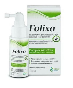 Folixa Сыворотка для волос 5 % 50 мл цена и фото
