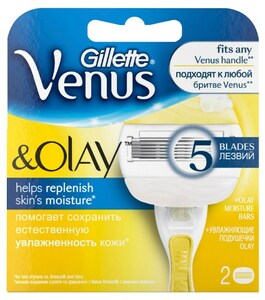 Gillette Venus Olay станок + 2 кассеты цена и фото