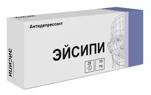 Эйсипи таблетки покрытые оболочкой 10 мг 28 шт