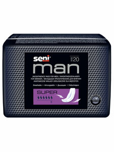 Seni Man Super Вкладыши урологические для мужчин 20 шт