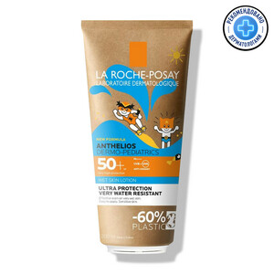 цена La Roche-Posay Anthelios Dermo Pediatrics Детский солнцезащитный гель с технологией нанесения на влажную кожу SPF50 250 мл