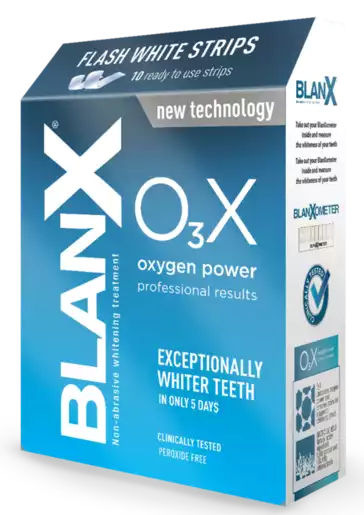 Blanx полоски отбеливающие сила кислорода 5 шт