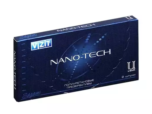 Vizit Nano-Tech Презервативы полиуретановые 2 шт