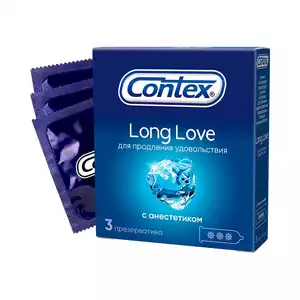 Contex Long Love Презервативы 3 шт
