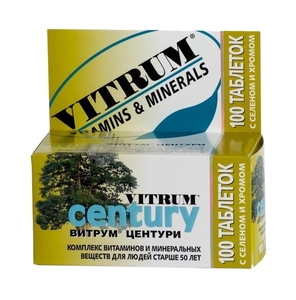 Vitrum Century таблетки 100 шт