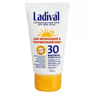 Ладиваль солнцезащитный крем для лица для н/чувств.кожи SPF30 75мл