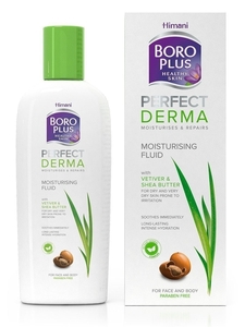 Boro Plus Perfect Derma увлажняющий флюид для лица и тела с ветивером и Маслом ши 200 мл