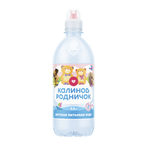 детская питьевая вода агуша Калинов родничок Вода питьевая детская 0,5 л