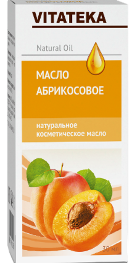 Vitateka Масло косметическое абрикосовое 30 мл