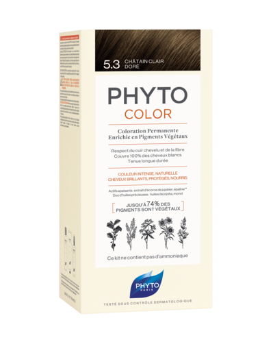 Phytosolba Phytoсolor Краска для волос светлый золотистый шатен 5.3