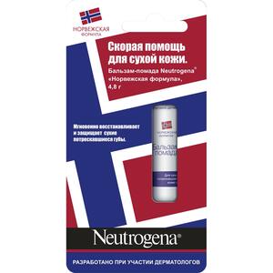 Neutrogena Норвежская формула Бальзам-помада 48 г гигиеническая помада neutrogena норвежская формула увлажняющий бальзам для губ баттер нитроджина 4 8 г