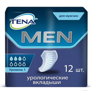 Tena Men Active Fit Вкладыши урологические для мужчин уровня 1 12 шт