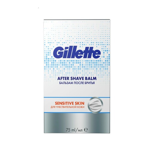Gillette Бальзам после бритья Sensitive Skin для чувствительной кожи 75 мл