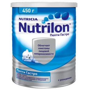 Nutrilon пепти юниор гастро сухая смесь 450 г смесь nutrilon nutricia пепти гастро с рождения 800 г