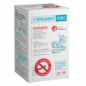 цена Стимбифид Плюс Таблетки 500 мг 170 шт