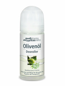 цена Medipharma Cosmetics Olivenol Дезодорант роликовый средиземноморская свежесть 50 мл