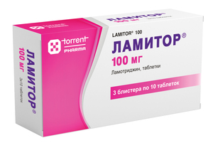 Ламитор Таблетки 100 мг 30 шт ламиктал таблетки 100 мг 30 шт