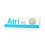 Atri inj раствор вязкоэластичный для внутрисуставного введения 2,5 мл 1 шт шприц