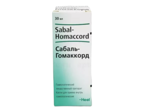 цена Сабаль-Гомаккорд Капли для приема внутрь гомеопатические 30 мл