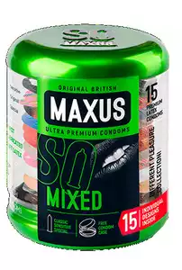 Maxus Mixed презервативы набор 15 шт