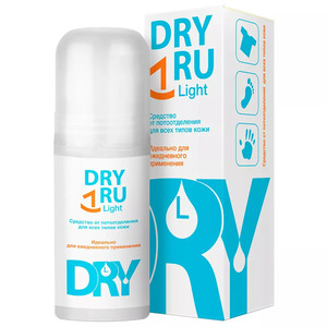 DRY RU Light Средство от обильного потоотделения для всех типов кожи 50 мл