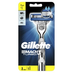 Gillette Mach3 Станок для бритья с 2 сменными кассетами gillette станок для бритья gillette fusion с 2 сменными кассетами