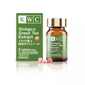 KWC гинкго и зеленый чай таблетки N60
