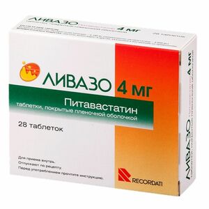 Ливазо Таблетки 4 мг 90 шт