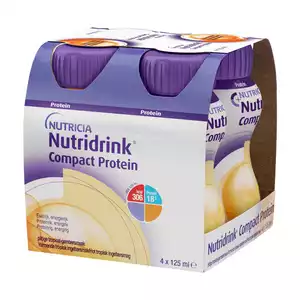 Nutridrink Компакт Протеин с согревающим вкусом имбиря и тропических фруктов бутылочка 125 мл 4 шт