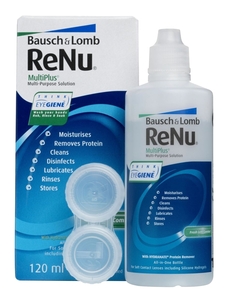 ReNu MultiPlus Раствор для контактных линз 120 мл раствор для мягких контактных линз renu advanced 360 мл