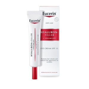 Eucerin Гиалурон-Филлер + Volume-Lift Крем вокруг глаз 15 мл кремы для кожи вокруг глаз eucerin крем для ухода за кожей вокруг глаз hyaluron filler volume lift spf 15