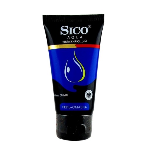 Sico Aqua Гель-смазка увлажняющая на водной основе 50 мл