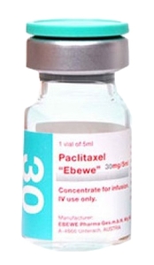 Паклитаксел-Эбеве Концентрат для приготовления раствора для инфузий 6 мг/мл 5 мл берлитион 300 концентрат для приготовления раствора для инфузий 25мг мл 12мл 5шт