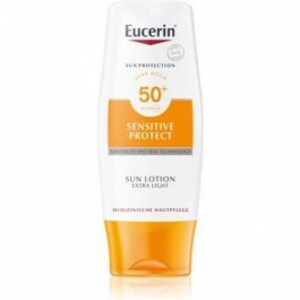 Eucerin Sensitive Protect солнцезащитный флюид против пигментации SPF 50+ 50 мл флюид против пигментации spf 50 eucerin sun protection 50 мл