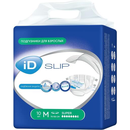 iD Slip Подгузники для взрослых размер M 10 шт