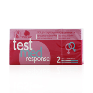 Medresponse Тест на раннюю беременность 2 шт тест на беременность iq n2