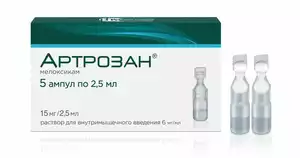 Артрозан Раствор для внутримышечного введения 6 мг/мл Буфус 2,5 мл 5 шт